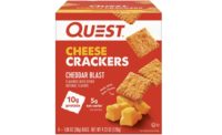 Quest launches protein-packed cheese crackers