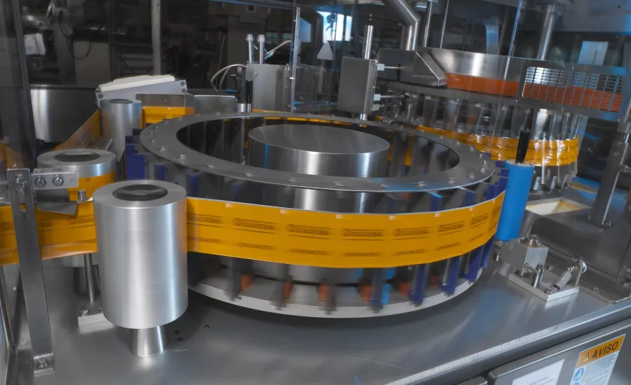R.A Jones tests ecofriendly packaging materials on pouching equipment
