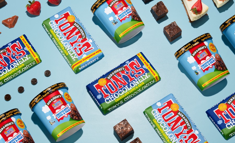Tony's Chocolonely, Ben & Jerry's collaborate on limited-edition chocolate bars, ice cream