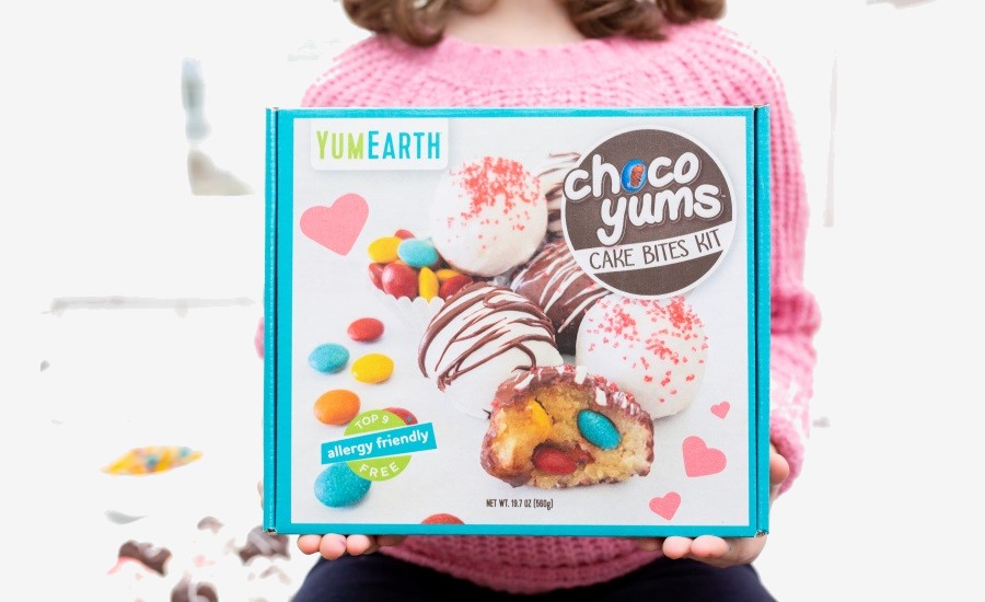 YumEarth debuts Choco Yums Cake Bite Kit