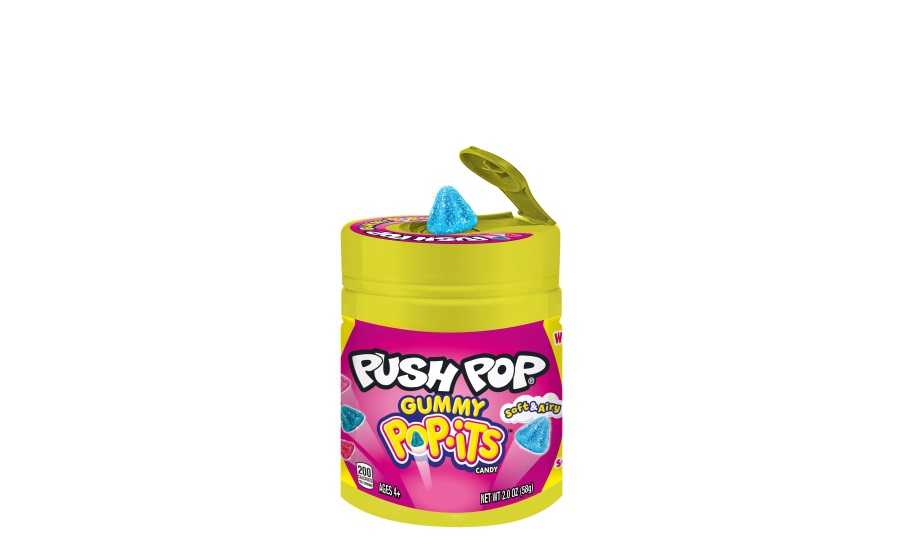 Bazooka pops into new year with Push Pop Gummy Pop-its