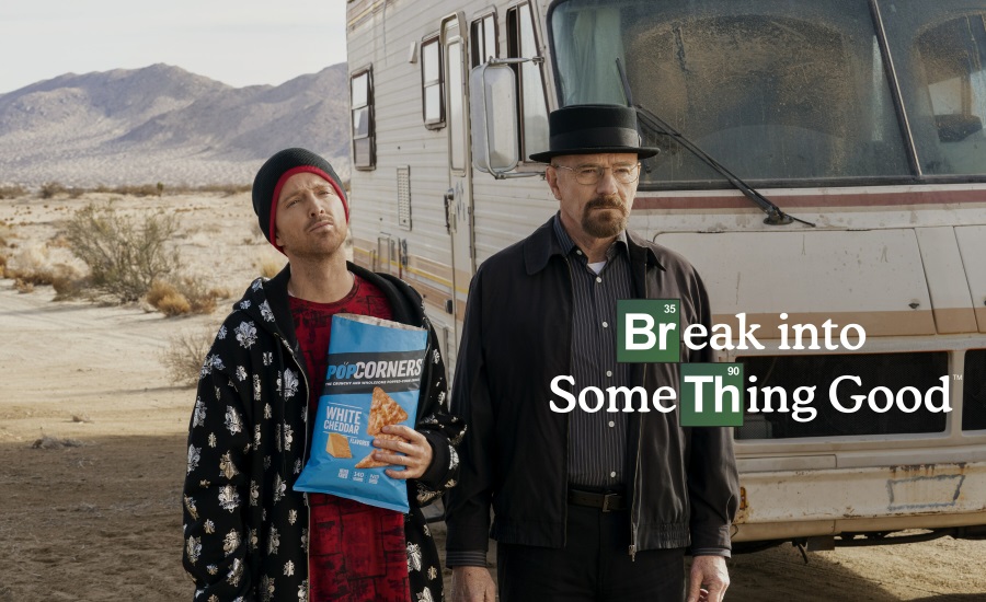 PopCorners debuts first Super Bowl Campaign, reimagines 'Breaking Bad' TV show
