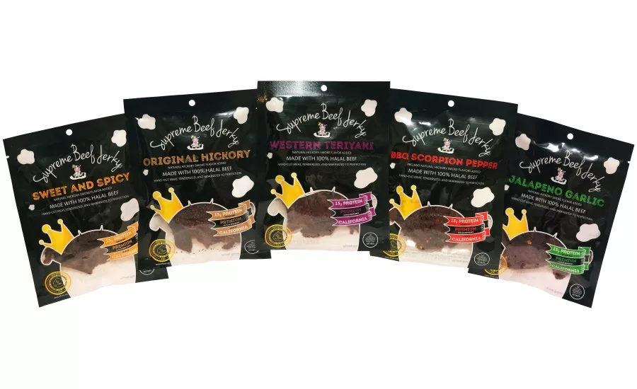 Supreme Beef Jerky debuts new packaging