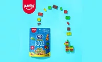 Amos Sweets debuts 4D Gummy Blocks in new design