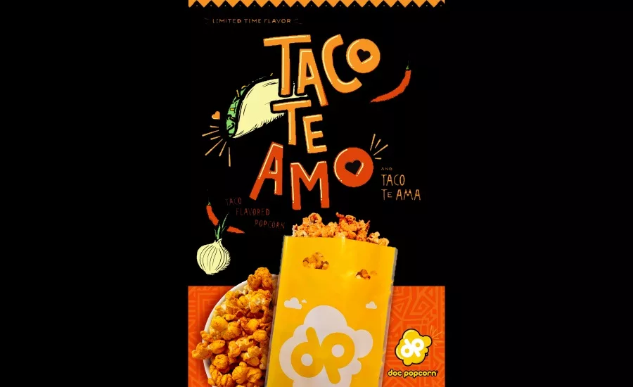 Doc Popcorn debuts limited-batch flavor Taco Te Amo