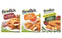 Farm Rich debuts plant-based cheese sticks plus pizza bites, stuffed ravioli