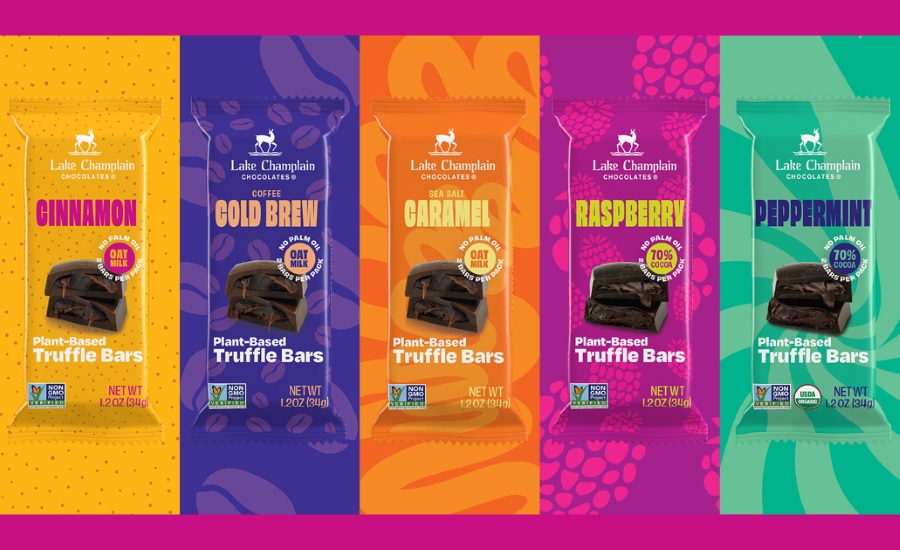 Lake Champlain Chocolates releases Plant-Based Truffle Bars
