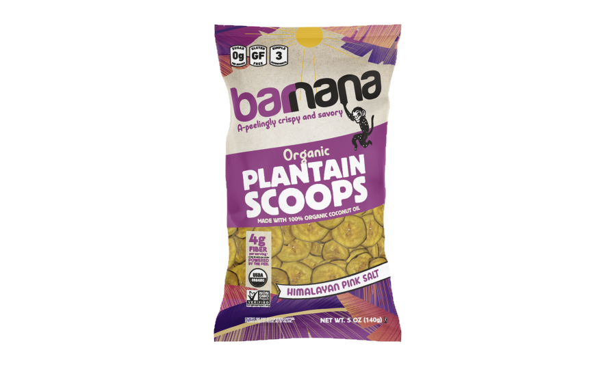 Barnana debuts Organic Plantain Scoops
