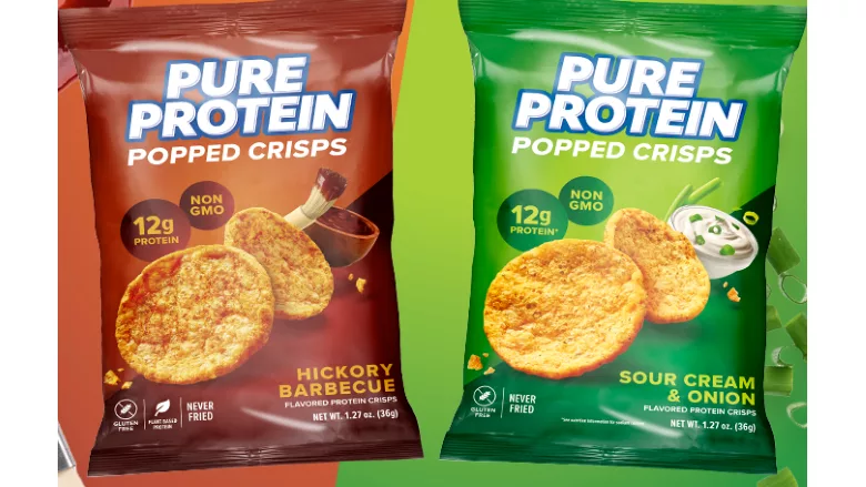 Pure Protein launches Savory Popped Crisps