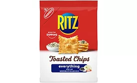 RITZ Crackers reveals new flavor: Everything Toasted Chips