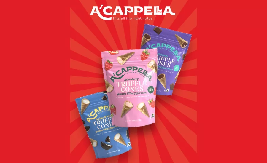 A'cappella launches Truffle Cones