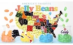 Candystore.com creates maps highlighting Most Popular Easter Candy, Worst Easter Candy, and Most Popular Jelly Beans