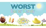 Candystore.com creates maps highlighting Most Popular Easter Candy, Worst Easter Candy, and Most Popular Jelly Beans