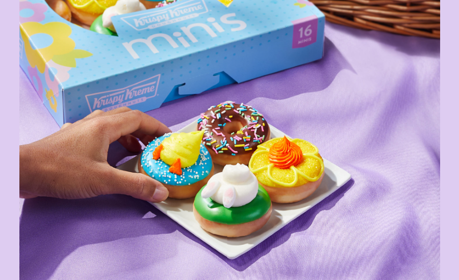 Krispy Kreme debuts Spring Mini Doughnuts