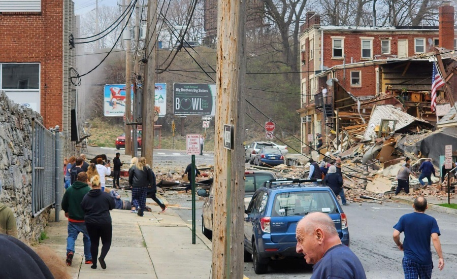R.M. Palmer chocolate factory explosion kills seven people in Pennsylvania