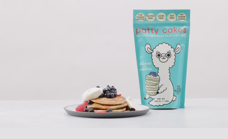 The Good Flour Company introduces Patty Cakes' potato protein pancakes