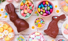 Easter chocolate bunny