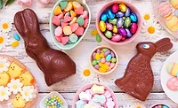 Easter chocolate bunny