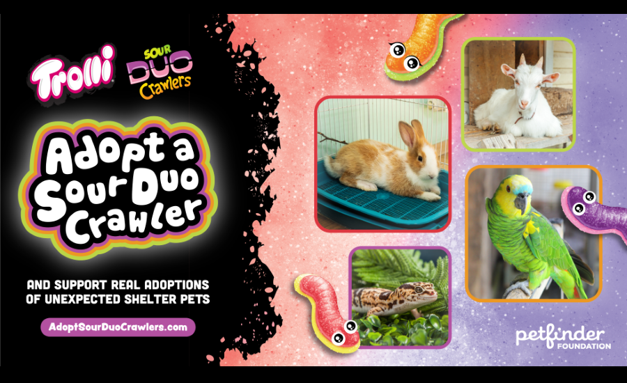 'Adopt' a Sour Duo Crawler for National Pet Day