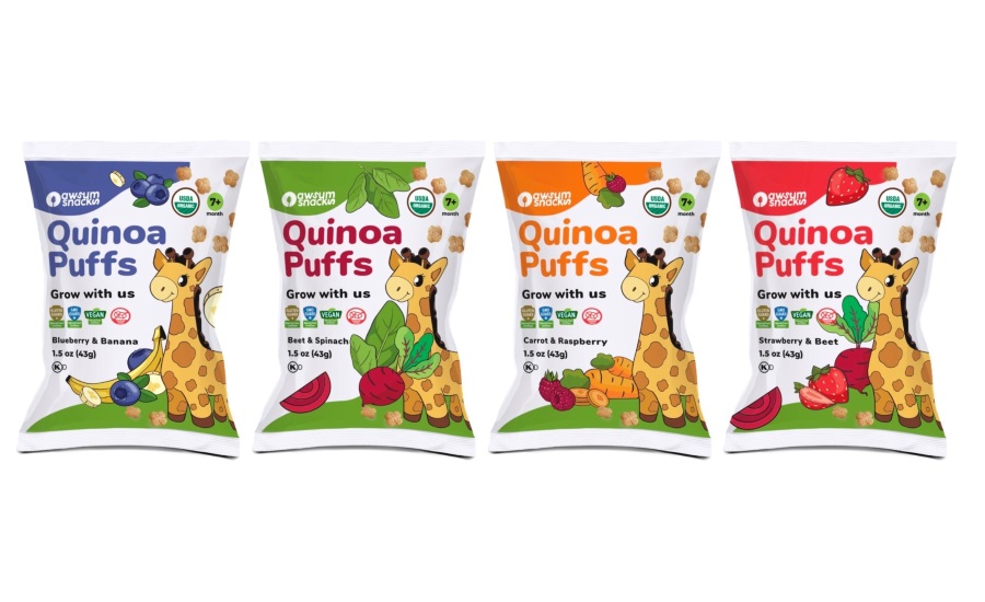 Awsum Snacks releases SuperFood Baby Puffs