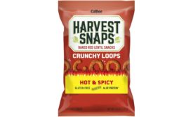Harvest Snaps debuts Crunchy Loops Hot & Spicy at Walmart