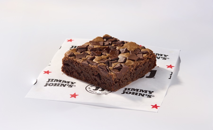 Jimmy John's adds Fudge Chocolate Brownie to its dessert line-up