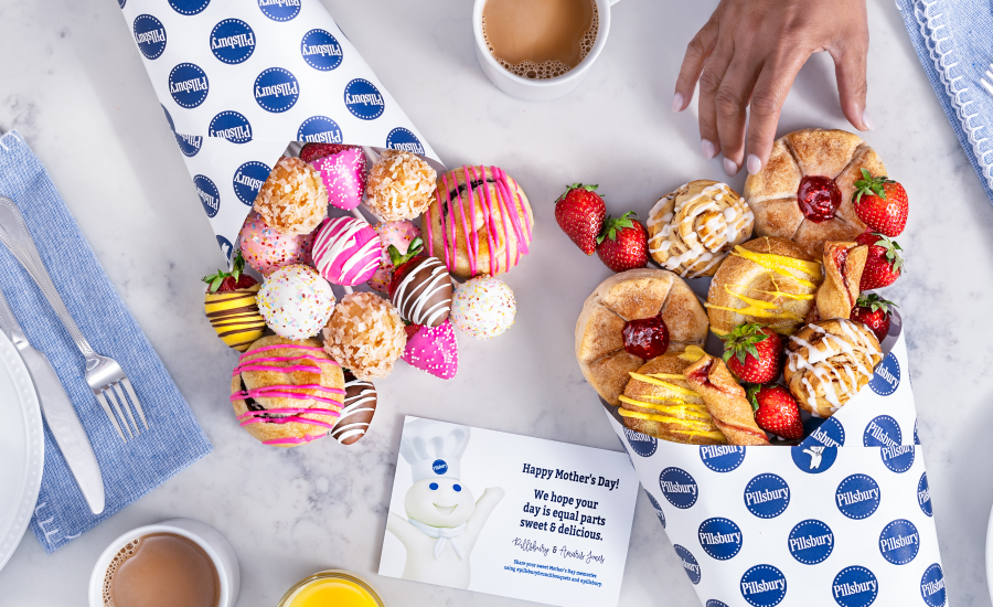 Pillsbury debuts bouquets filled with Brunch Bites for Mother's