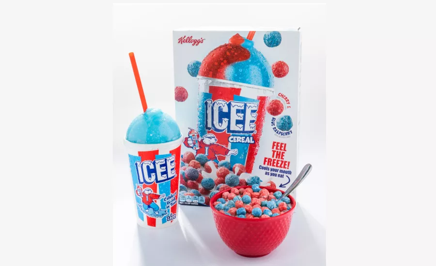 The ICEE Company, Kellogg's launch Cooling ICEE Cereal
