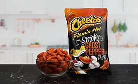 Cheetos debuts Flamin' Hot Smoky Ghost Pepper Puffs