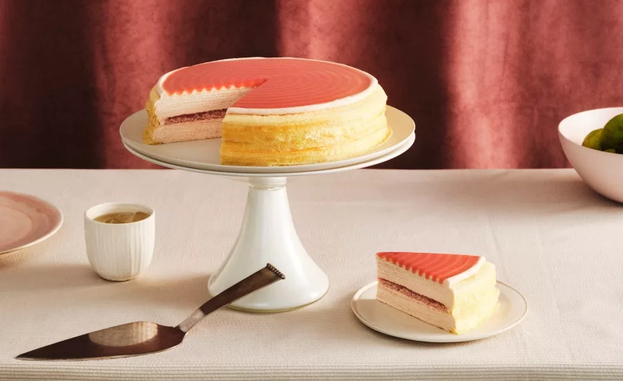 Lady M introduces Guava Mille Crêpes cake