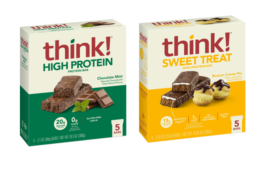 think! adds two flavors to its lineup of high-protein bars: Boston ...