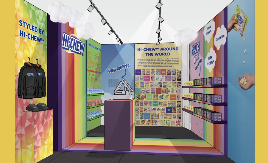 HI-CHEW opens limited-time Bite-Size Candy Shop in New York City