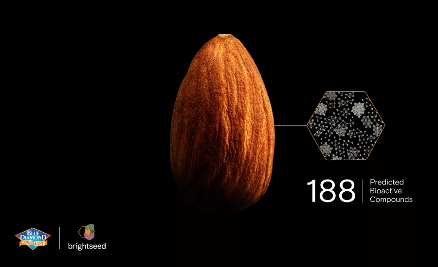 Blue Diamond, Brightseed collaborate to discover health-benefiting bioactive compounds in California almonds