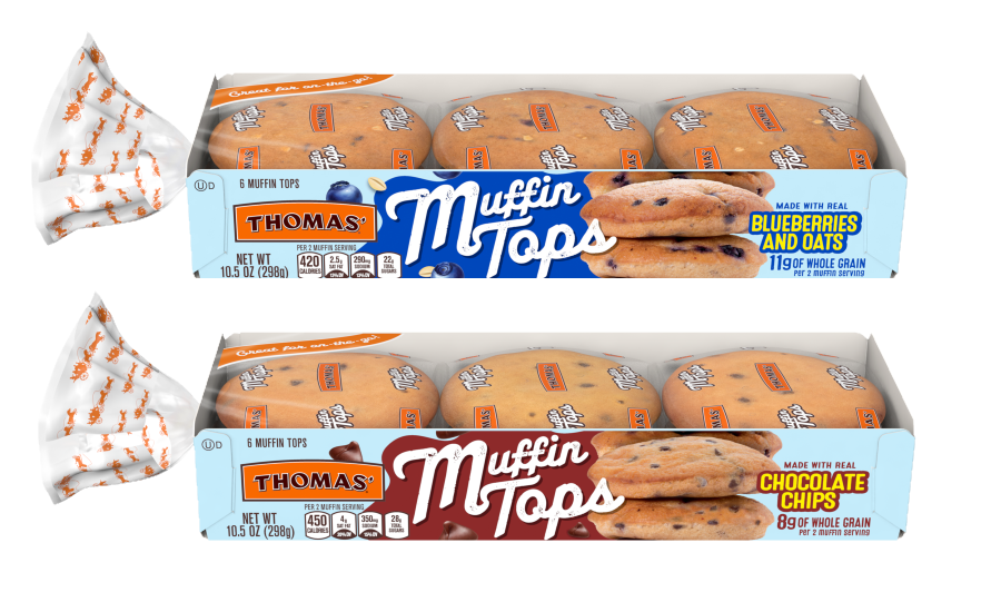 Thomas' Muffin Tops now available in the Northeast