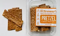 Brewer's Foods introduces Upcycled Pretzel Flatbread Crackers Brewer's Foods introduces Upcycled Pretzel Flatbread Crackers