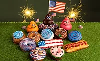 Pinkbox Doughnuts debuts patriotic doughnut line-up for Fourth of July