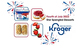 Kroger sweetens Fourth of July celebrations with patriotic desserts