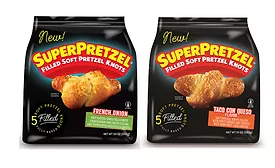 Superpretzel debuts Soft Pretzel Filled Knots at Super Target locations