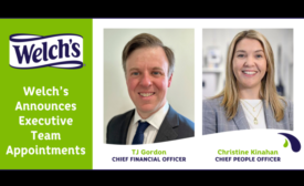Welch's taps new CFO, chief people officer for leadership team