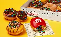 Krispy Kreme collaborates with M&M's for first time ever in U.S. Krispy Kreme collaborates with M&M's for first time ever in U.S.
