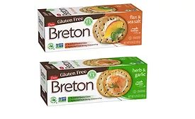Breton debuts Non-GMO Project Verified Gluten-Free Crackers