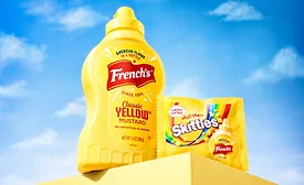 French's reveals limited-edition Mustard Skittles in celebration of National Mustard Day