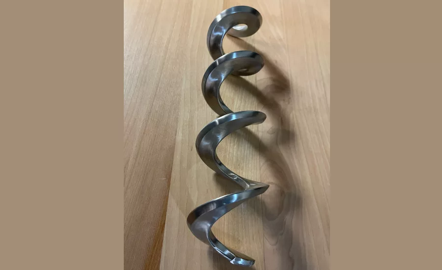 Automated Flexible Conveyor unveils Knife Edge Spiral to transfer sticky materials