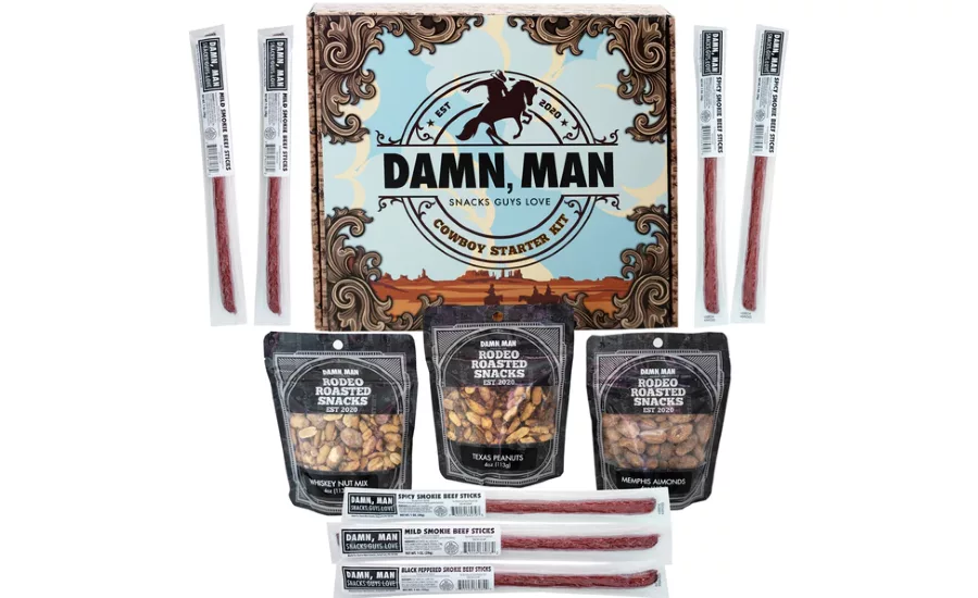 Damn, Man debuts Cowboy Starter Kit Beef & Nut Box