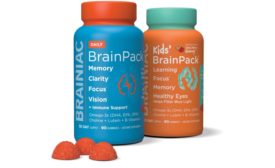 Brainiac Foods introduces BrainPack Daily Gummies