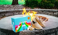 Jet-Puffed, Kizik launch new S'mores Shoe to celebrate National S'mores Day