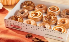 Krispy Kreme unveils pumpkin spice collection
