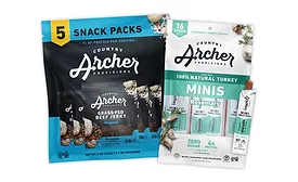 Country Archer Provisions debuts Rosemary Turkey Mini Sticks, Beef Jerky Snack Packs