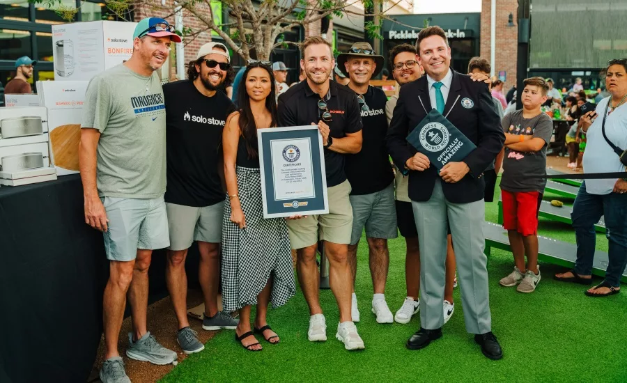 Solo Stove whips up 891 s'mores to break world record in celebration of National S'mores Day