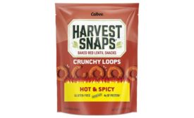 Harvest Snaps debuts Crunchy Loops Hot & Spicy